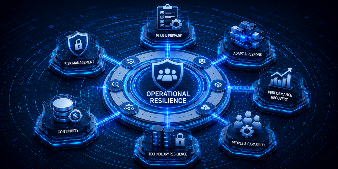 Operational resilience dashboard