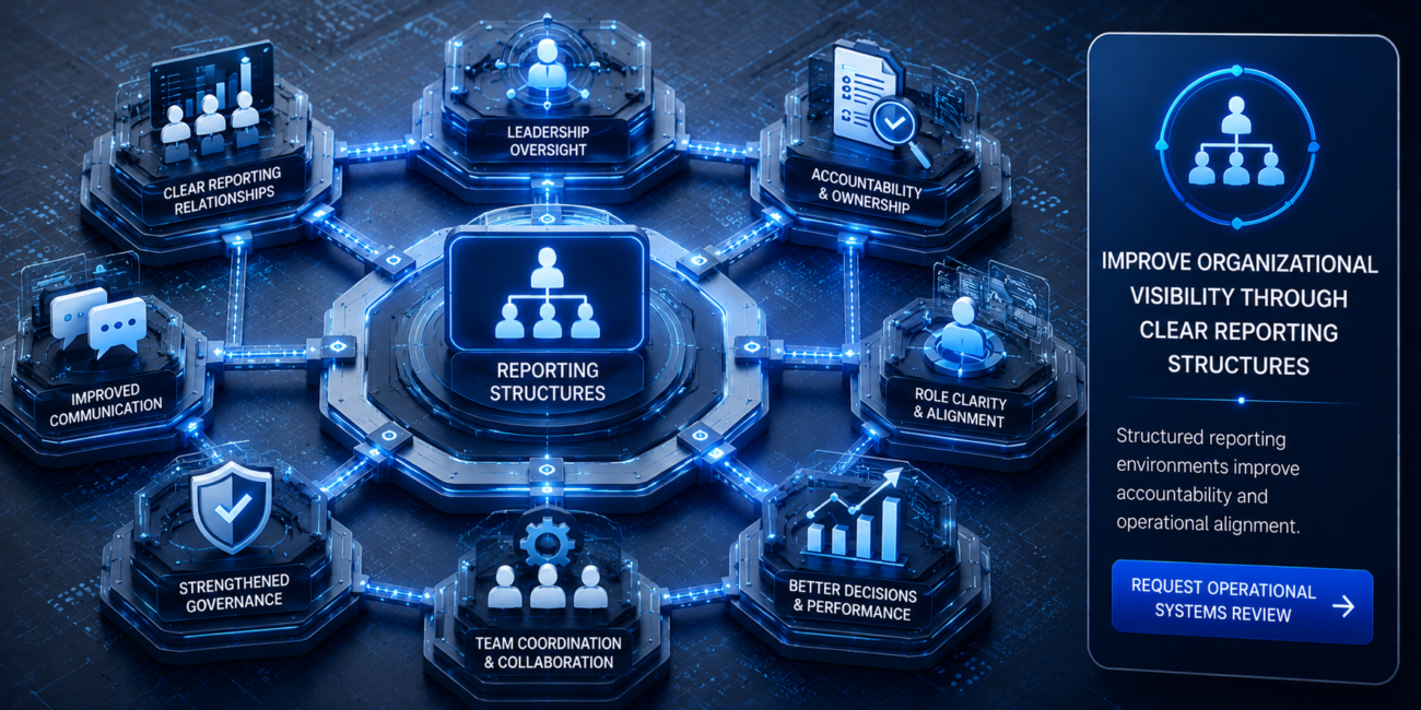 Reporting structure dashboard