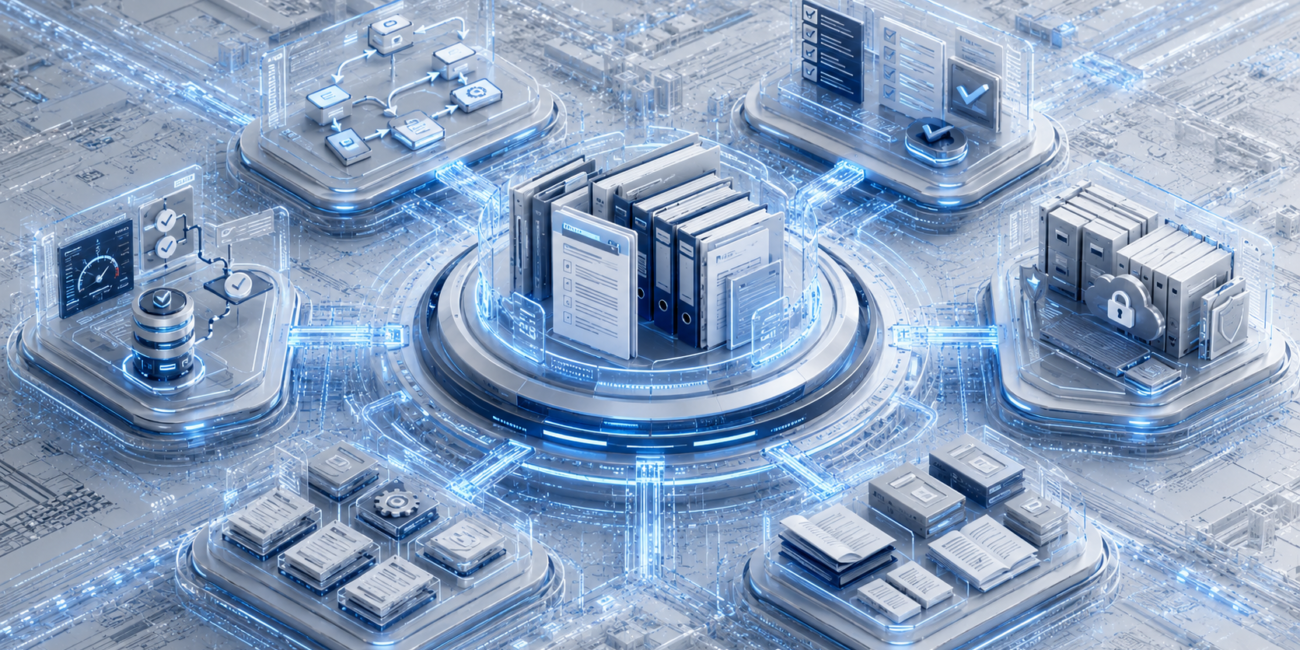 SOP documentation system with secure records and approval workflows.