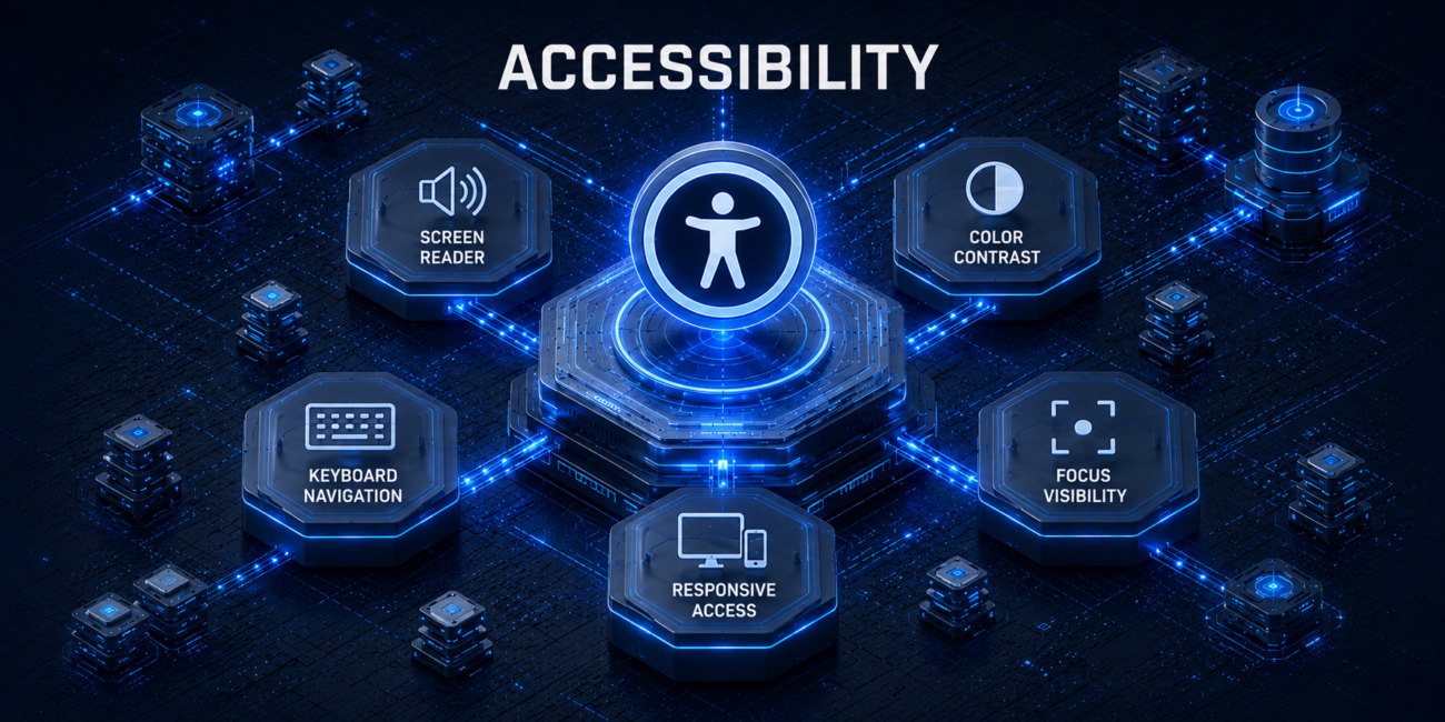 Accessibility improvement interface