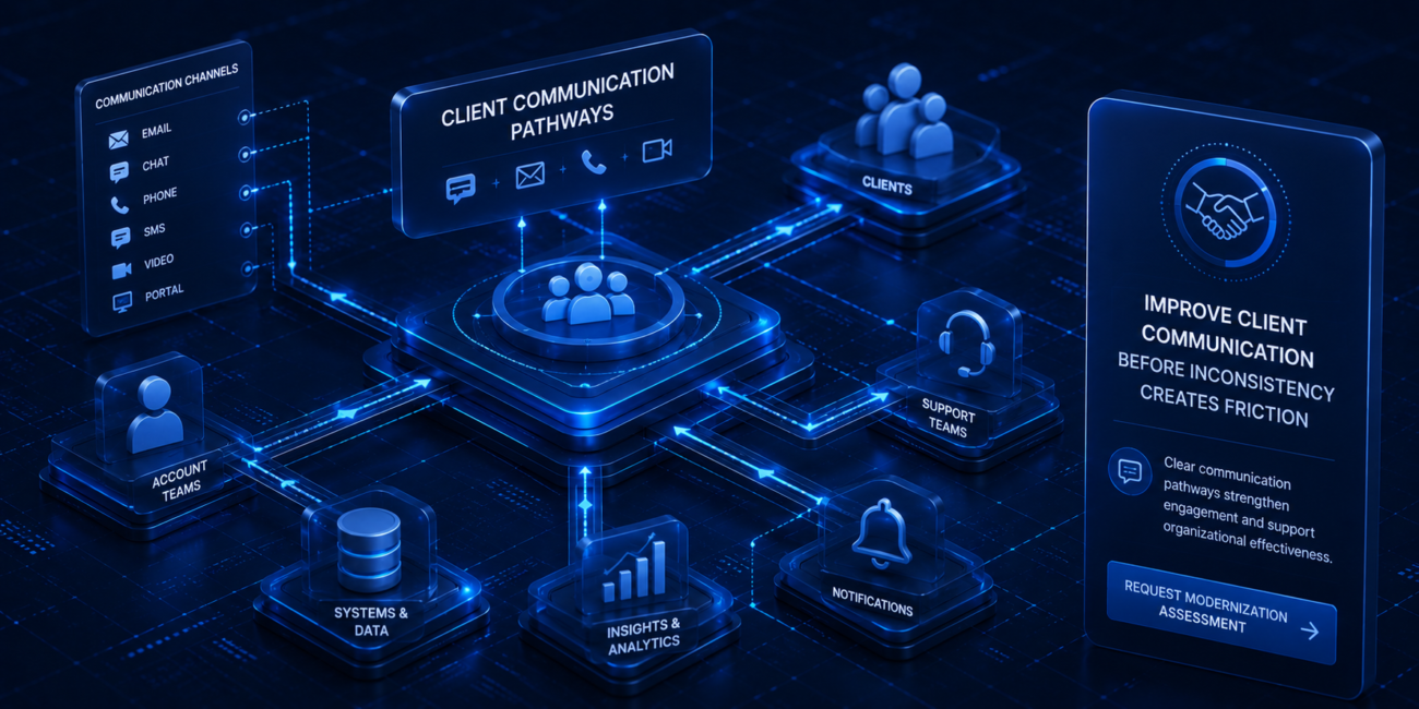 Client communication network