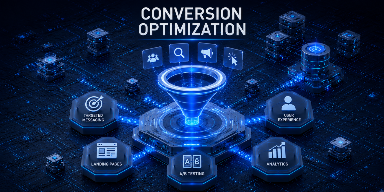 Conversion optimization funnel