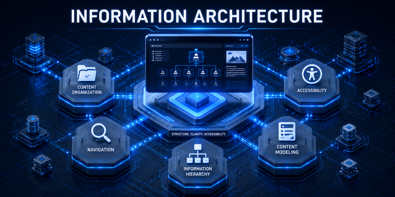 Information architecture dashboard