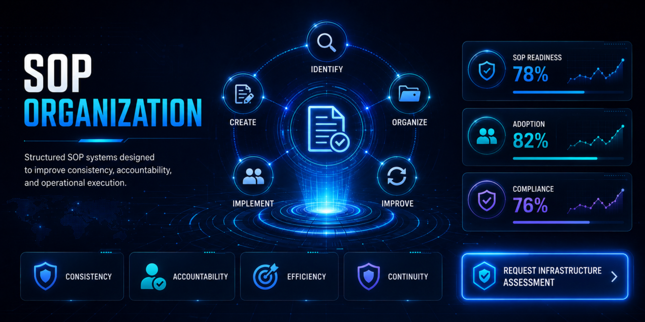 SOP organization dashboard