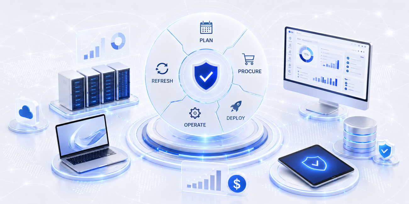 Technology lifecycle planning dashboard