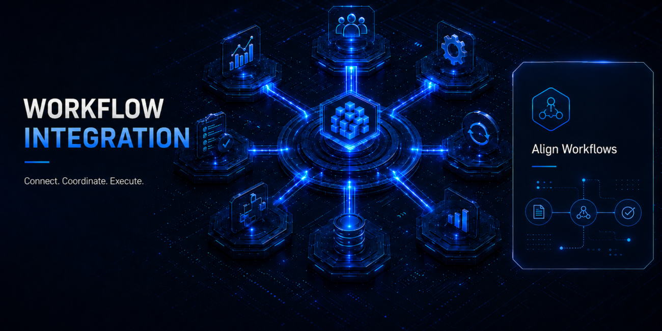 Workflow integration graphic