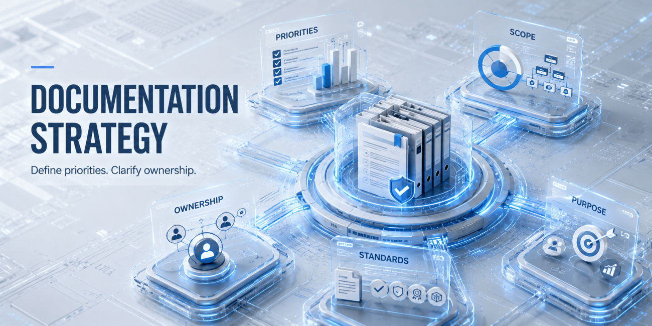 Documentation strategy graphic
