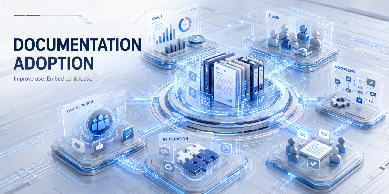 Documentation adoption graphic
